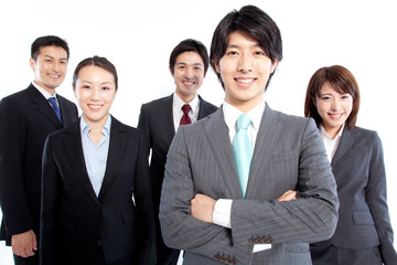 ビジネスマンとＯＬポートレート