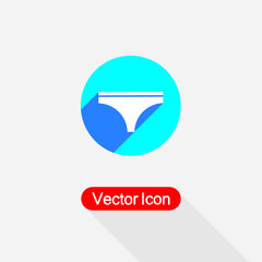 Underwear Icon Vector Illustration Eps10