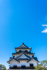 Naklejka premium 彦根城 滋賀県 観光地