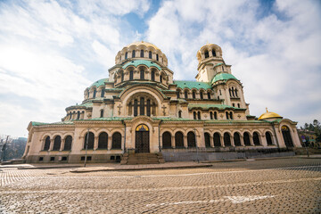 Fototapeta premium Alexander Nevsky Cathedral, Sofia, Bulgaria