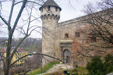 Fototapeta na wymiar Mace Tower, Buda Castle, Budapest