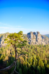 S&auml;chsische Schweiz Sonnenaufgang