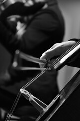 musician playing cello © SpartakAvetisyan