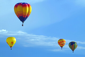 Naklejka premium Hot Air Balloons