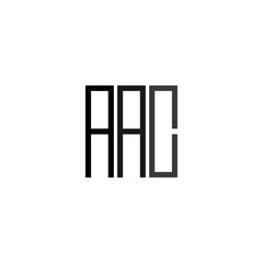 Logo Letter Combinations A, A and C. 3 Letter Combinations
