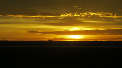 amanecer en la ruta