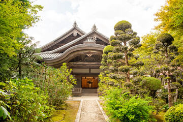 Head temple of Banshu-Kiyomizu temple in Kato city, Hyogo, Japan.  
