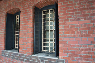 old iron window