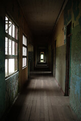 An abandoned building in ruins in Costa Rica