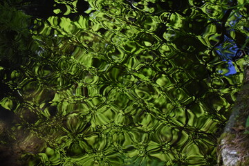 green in lake