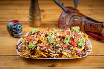 Plato de nachos 
