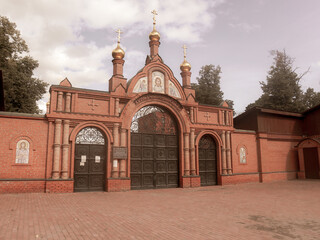 An ancient nunnery. Translation of the text on the plate 