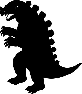 怪獣シルエット①
