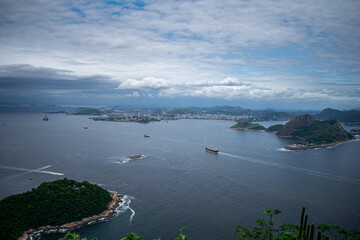 Sea and boats, Rio de Janeiro