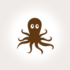 logo of octopus, octopus icon vector