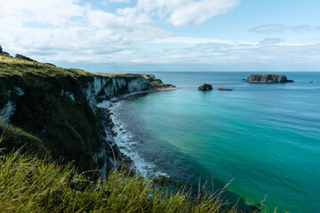 Fototapeta na wymiar Northern Ireland honors the Emerald Isle