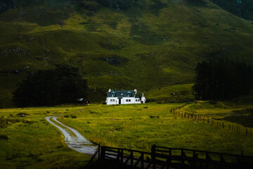 Glen Coe House, hearts of highlands scottish