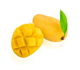 mango isolated on white background