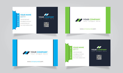 Modern and stylish business card template design
