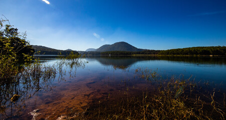lake in the mountains