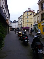 Naklejka na ściany i meble Street of Paris