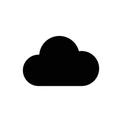 Cloud icon, vector illustration. Vector web design.