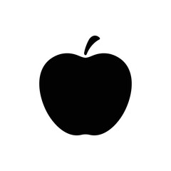 Apple vector icon. Apple fruit illustration icon.Web design vector logo. Apple isolated