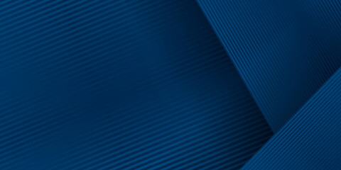 Abstract 3d blue modern business presentation background