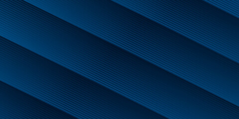 Obraz premium Modern abstract blue 3d business presentation background