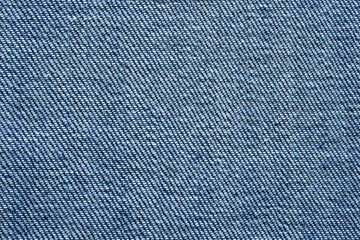 blue jeans cotton swatch close up