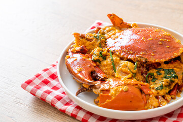 Stir Fried Crab with Curry Powder