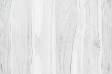 Obraz premium Wood plank white timber texture background. Old wooden wall all have antique cracking furniture painted weathered peeling wallpaper . Vintage table plywood woodwork hardwoods at summer for copy space.