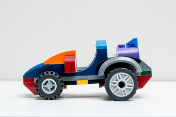 toy brick car