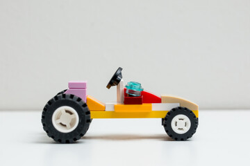 toy brick car