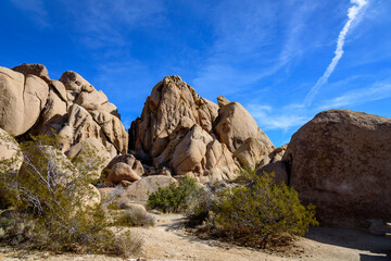 Fototapeta premium Rocks of Joshua Tree National Park, California, USA.