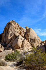 Rocks of Joshua Tree National Park, California, USA.