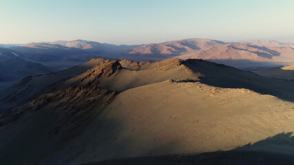 Fototapeta premium sunrise over the mountains