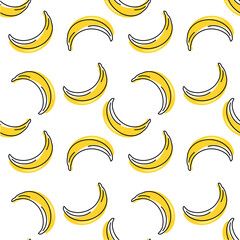 seamless pattern with bananas