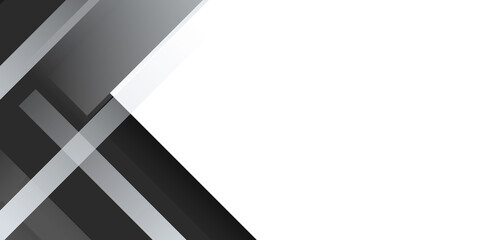 Minimal geometric black grey white light background abstract design.