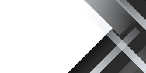 Minimal geometric black grey white light background abstract design.