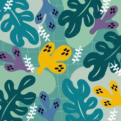 Deken met patroon Onder de zee natuurlijke abstracte achtergrond illustratie vector 02