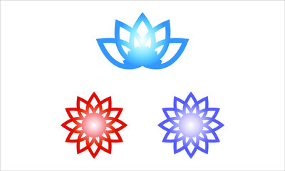 Lotus mandala vector design