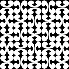 Black and white abstract patterns.fabric destruction, gift wrap, invitation cards. Classic stlye