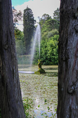 Powerscourt Gardens Castel Schloss Garten 