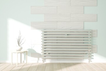 Modern interior design. 3D illustration