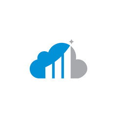 Cloud Market Logo , Finance Logo