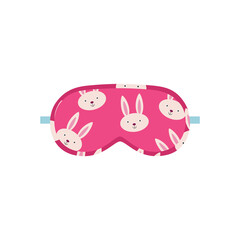 Cute pink sleep mask.