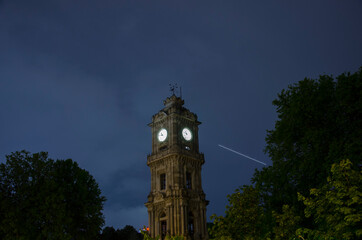clock tower in basiktas