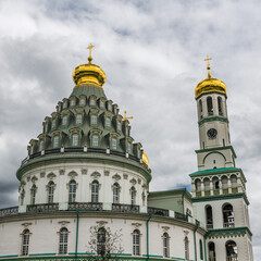 Clouds over the new Jerusalem monastery