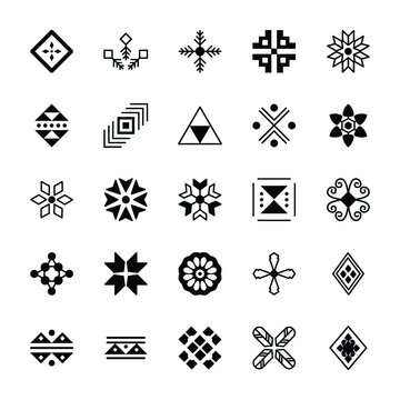 Pack Of Tribal Icons 